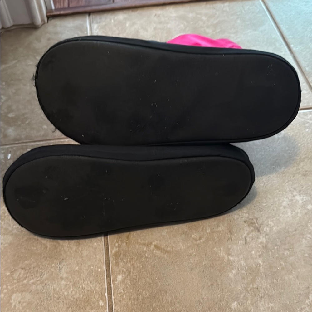 Pink and Black Block Dance Boots small - Picture 2 of 4